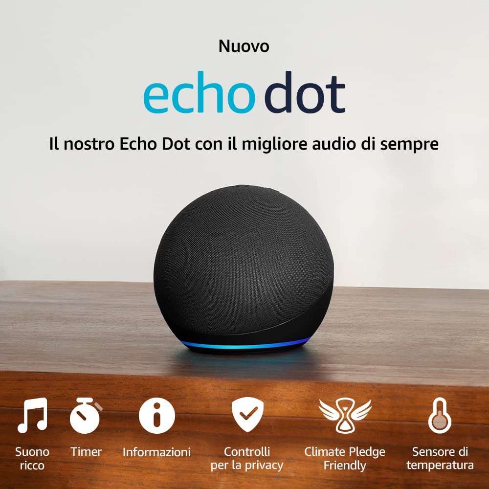 Echo dot, @Amazon