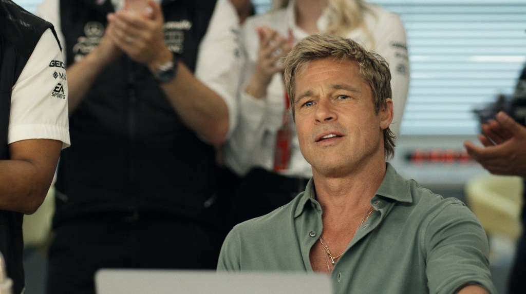 Brad Pitt F1
