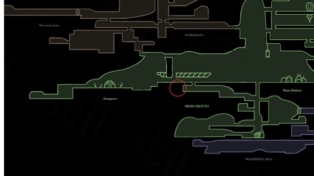 elegia dal profondo silksong map